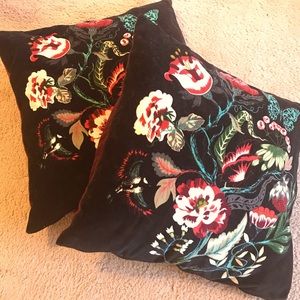 2 IKEA Decorative Throw Pillows